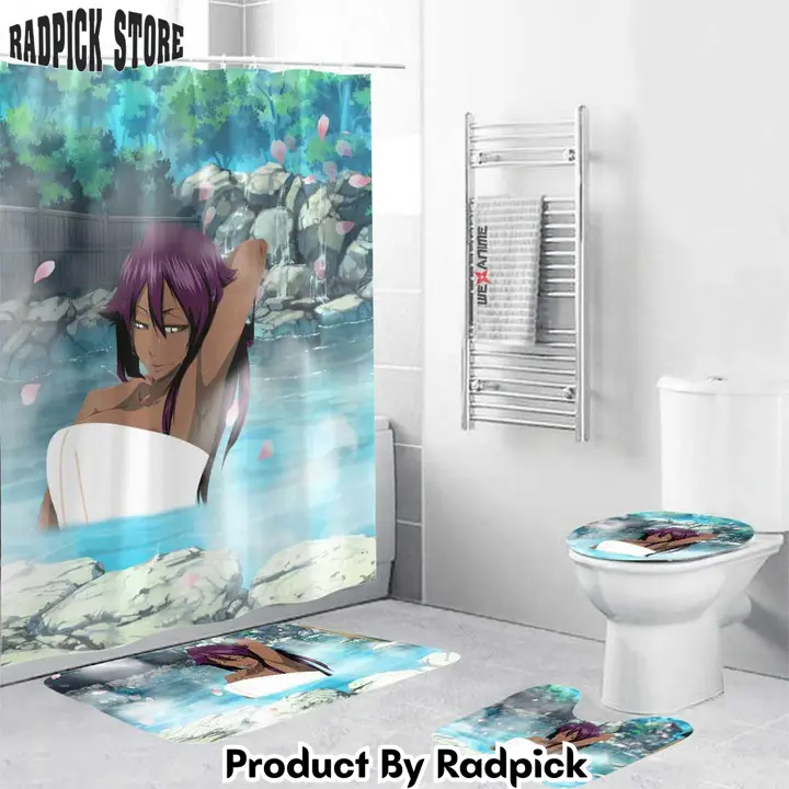 Bleach yoruichi shihouin girls hot spring combo bathroom set   rp0158581